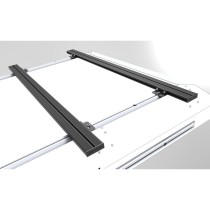  Pieds pour barres de toit Alu-Cab noirs 00mm – Robustesse 4x4 